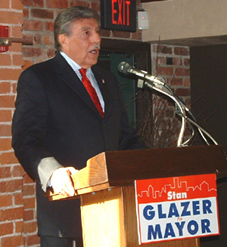 Stan Glazer announces candidacy